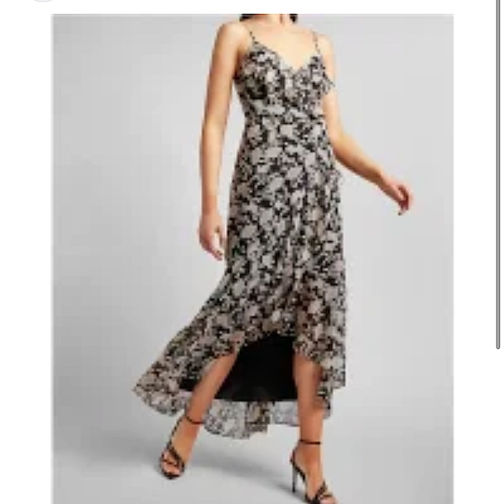 Floral midi dress